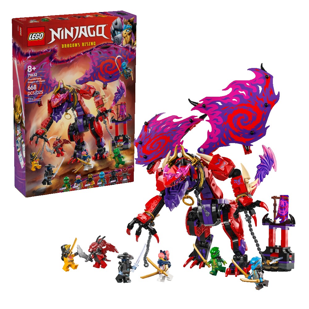 Lego Ninjago Thunderfang il Drago del Caos 71832