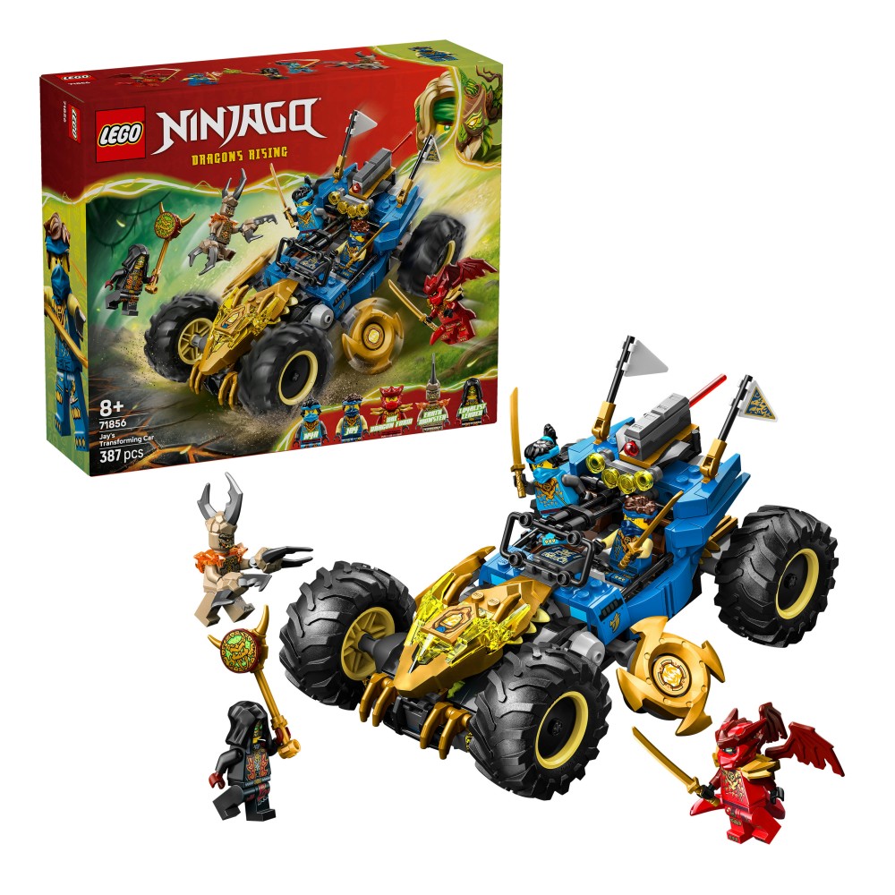 LEGO NINJAGO Auto mutaforma di Jay - 71856