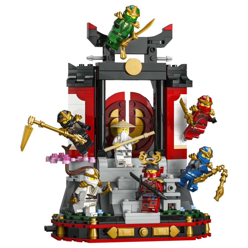 LEGO NINJAGO Display personaggi Ninja – 15° anniversario - 71866