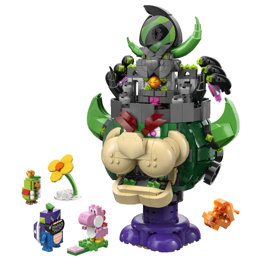 Lego Super Mario Principe Florian e Bowser castello 72042