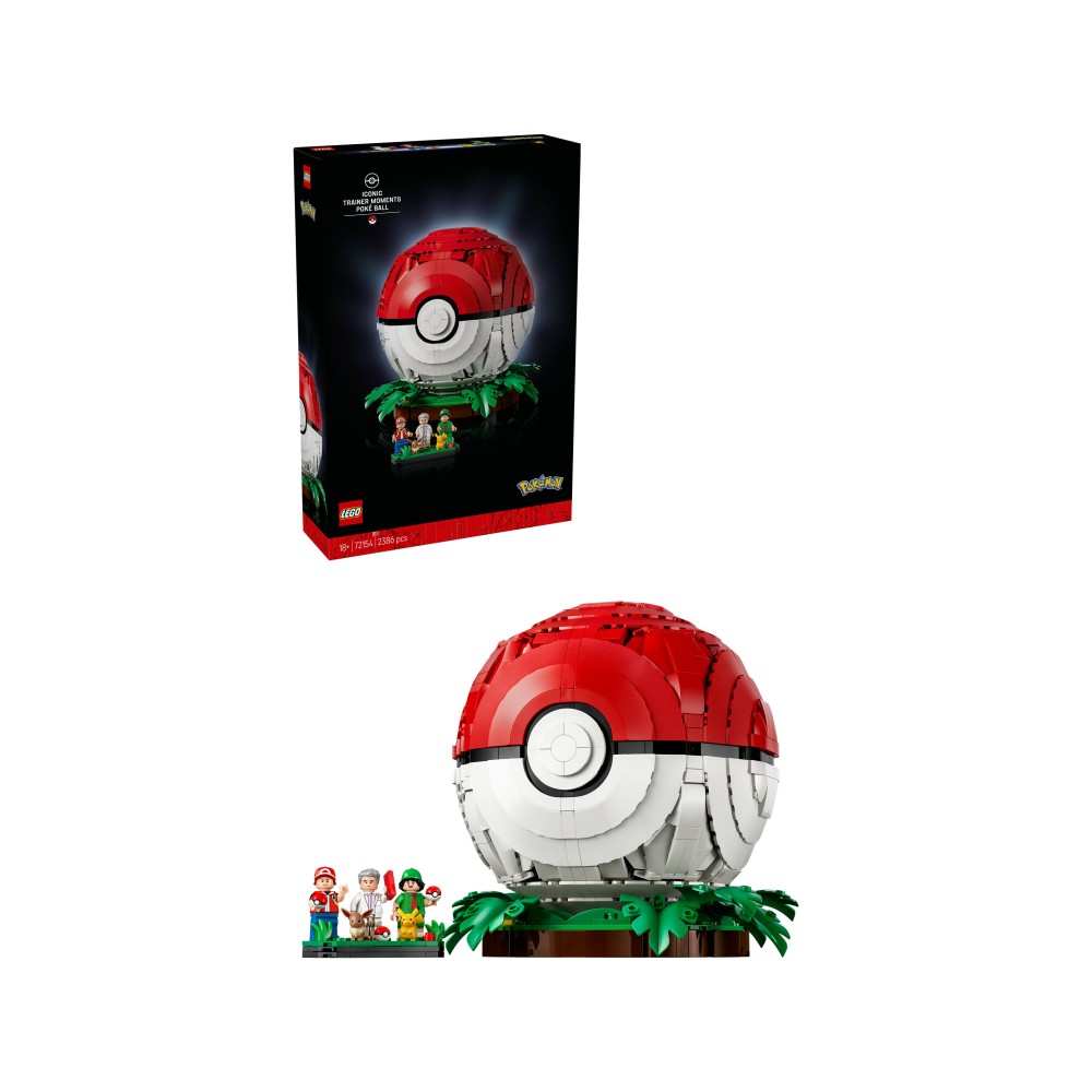 LEGO Pokémon Momenti Allenatore Iconici: Poké Ball 72154