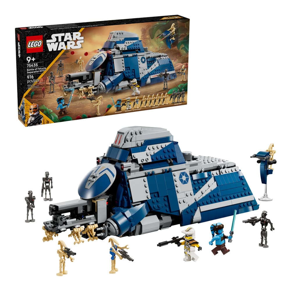 Lego Star Wars MTT separatista Battaglia di Felucia 75435