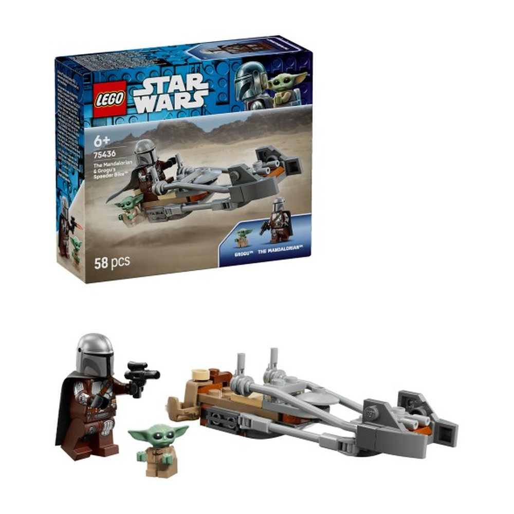 LEGO Star Wars Speeder Bike™ del Mandaloriano e di Grogu - 75436