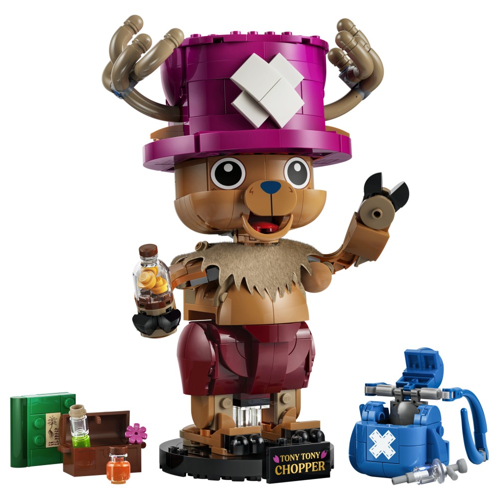 LEGO ONE PIECE 75643 TonyTony Chopper, Action Figure Giocattolo da Collezione, Regalo per Bambini e Bambine da 9 Anni in su - 75643
