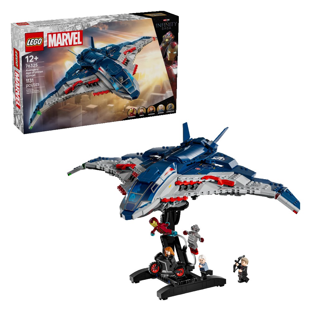 Lego Marvel Quinjet Avengers Age of Ultron 76325