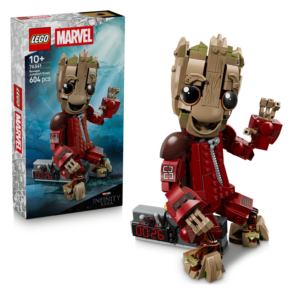 LEGO Marvel Groot in tuta da Ravager - 76341