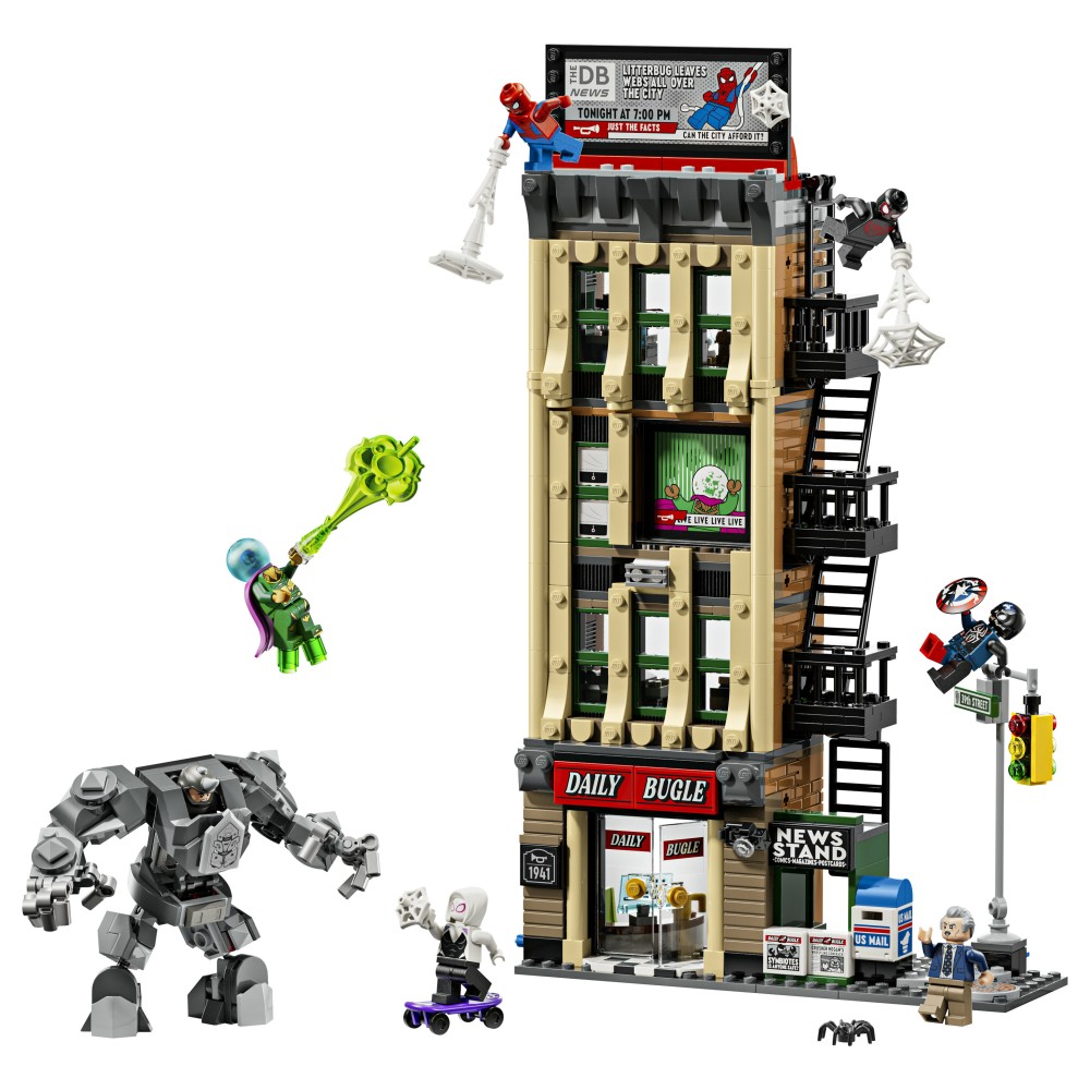 LEGO Marvel Spider-Man vs. Mysterio: il Daily Bugle - 76342