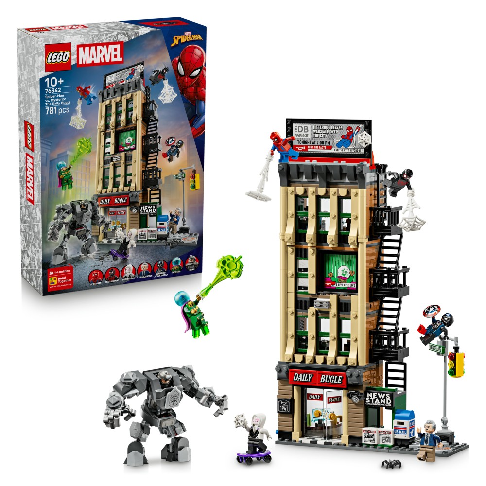 LEGO Marvel Spider-Man vs. Mysterio: il Daily Bugle - 76342