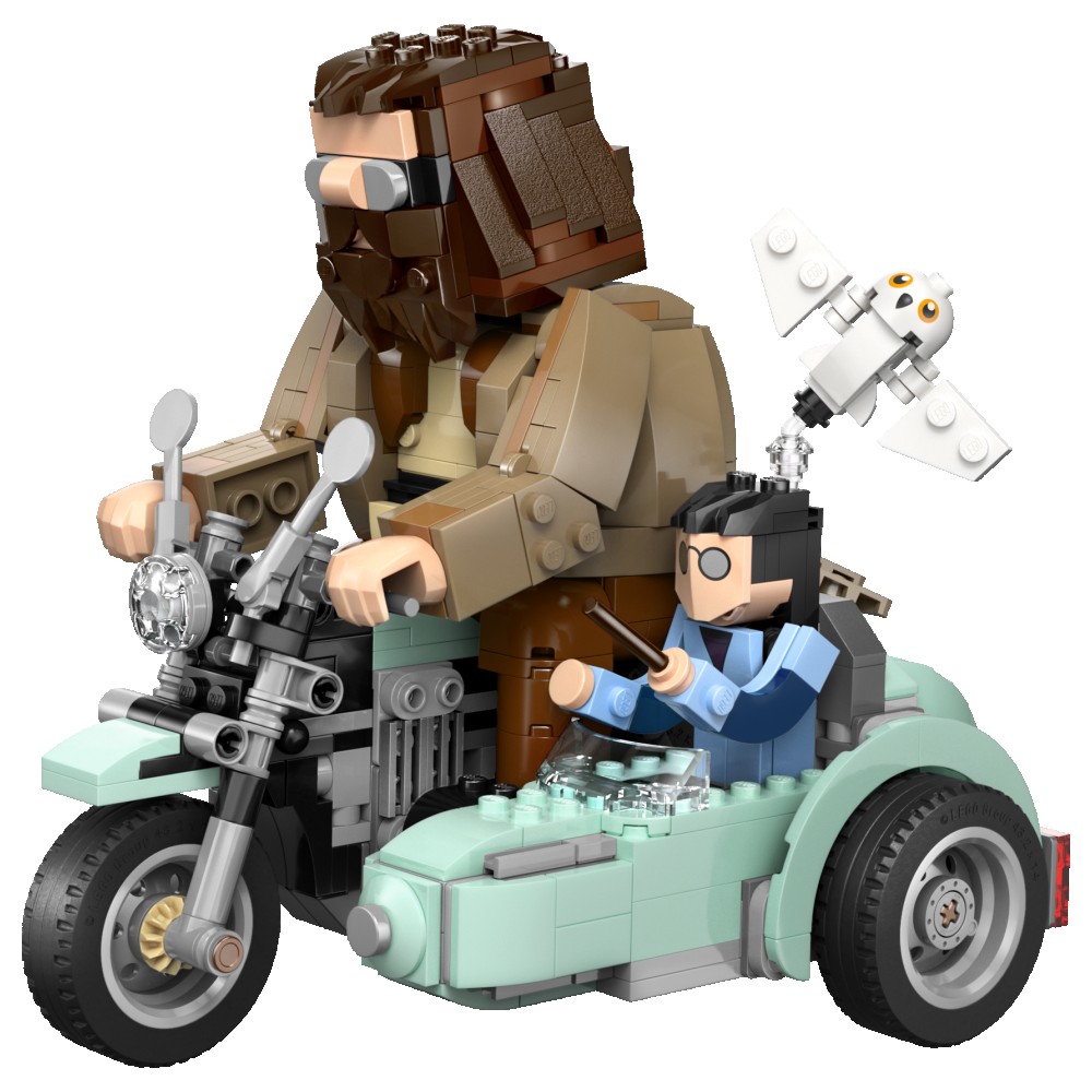 Lego Harry Potter Giro sul sidecar di Hagrid e Harry 76443