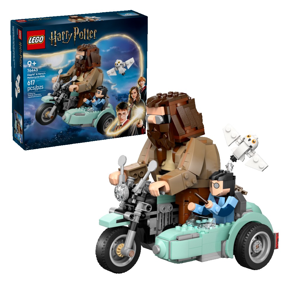 Lego Harry Potter Giro sul sidecar di Hagrid e Harry 76443