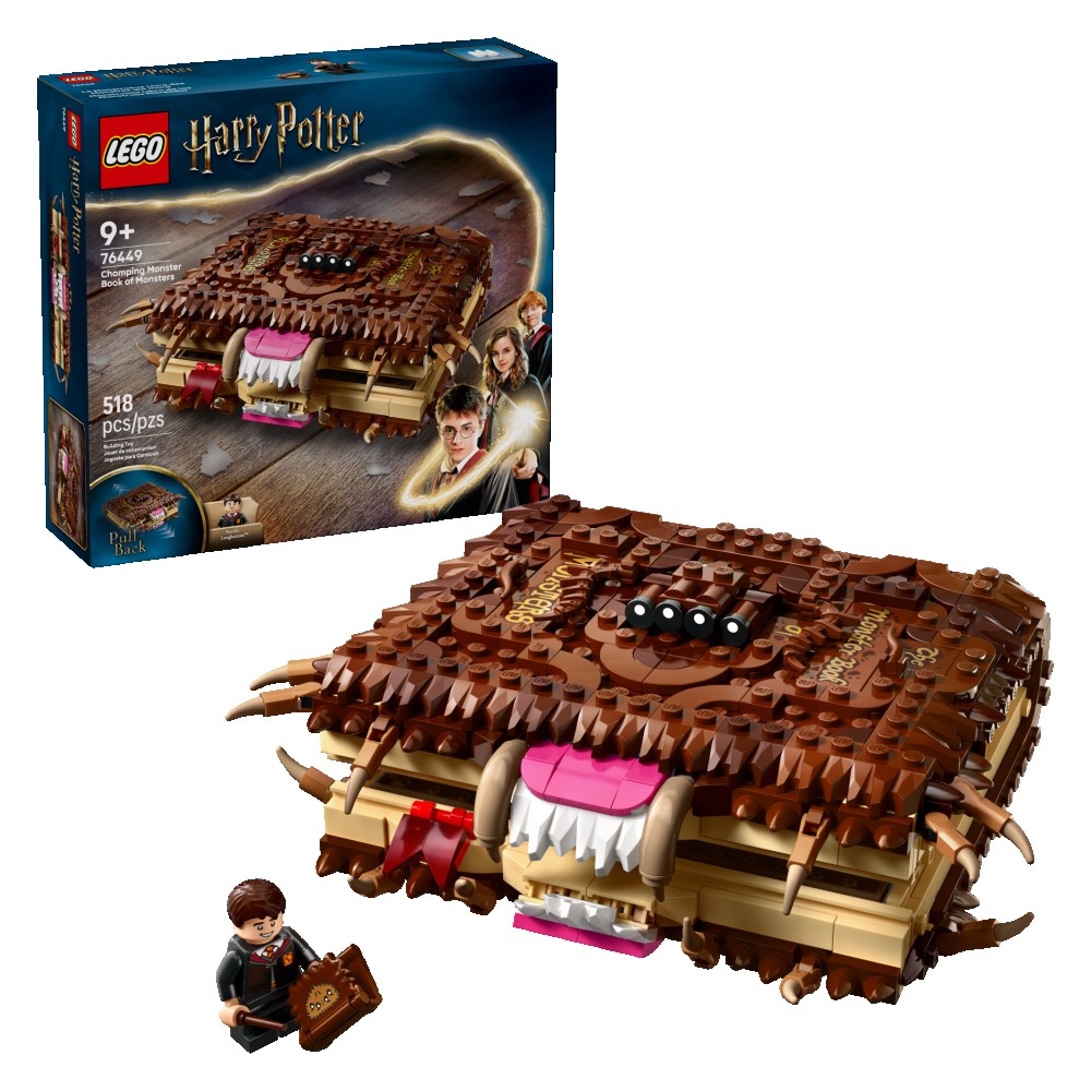 Lego Harry Potter Il Libro Mostro dei mostri azzannante 76449