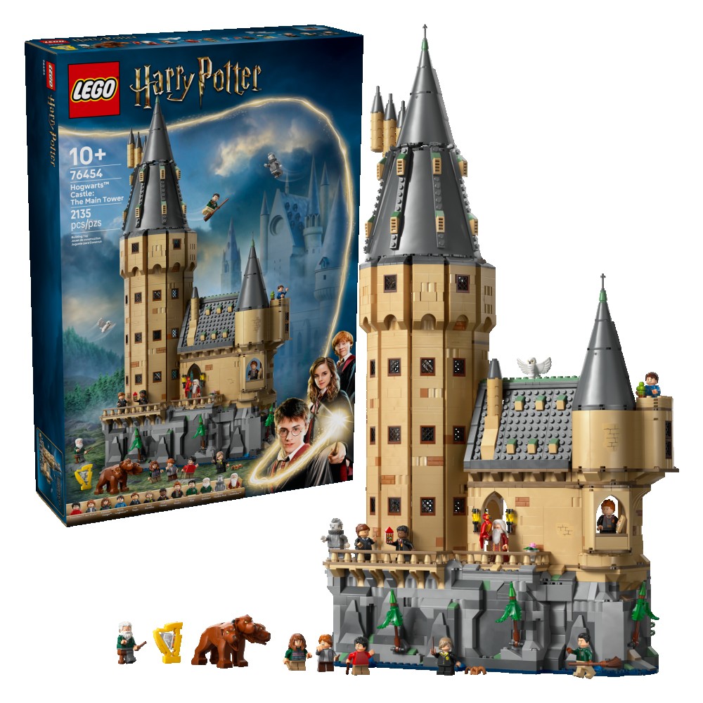 Lego Harry Potter Castello di Hogwarts Torre della grande scalinata principale 76454