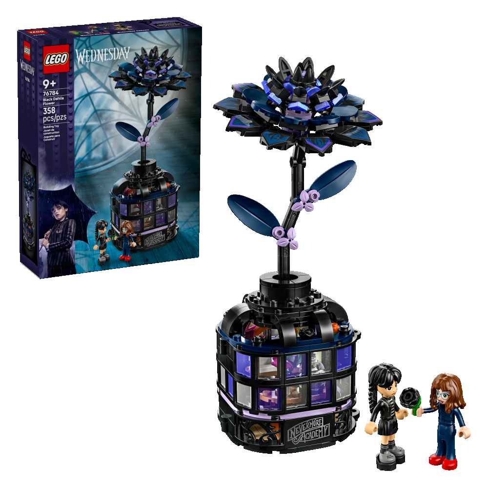 Lego Wednesday Dalia Nera di Mercoledi 76784