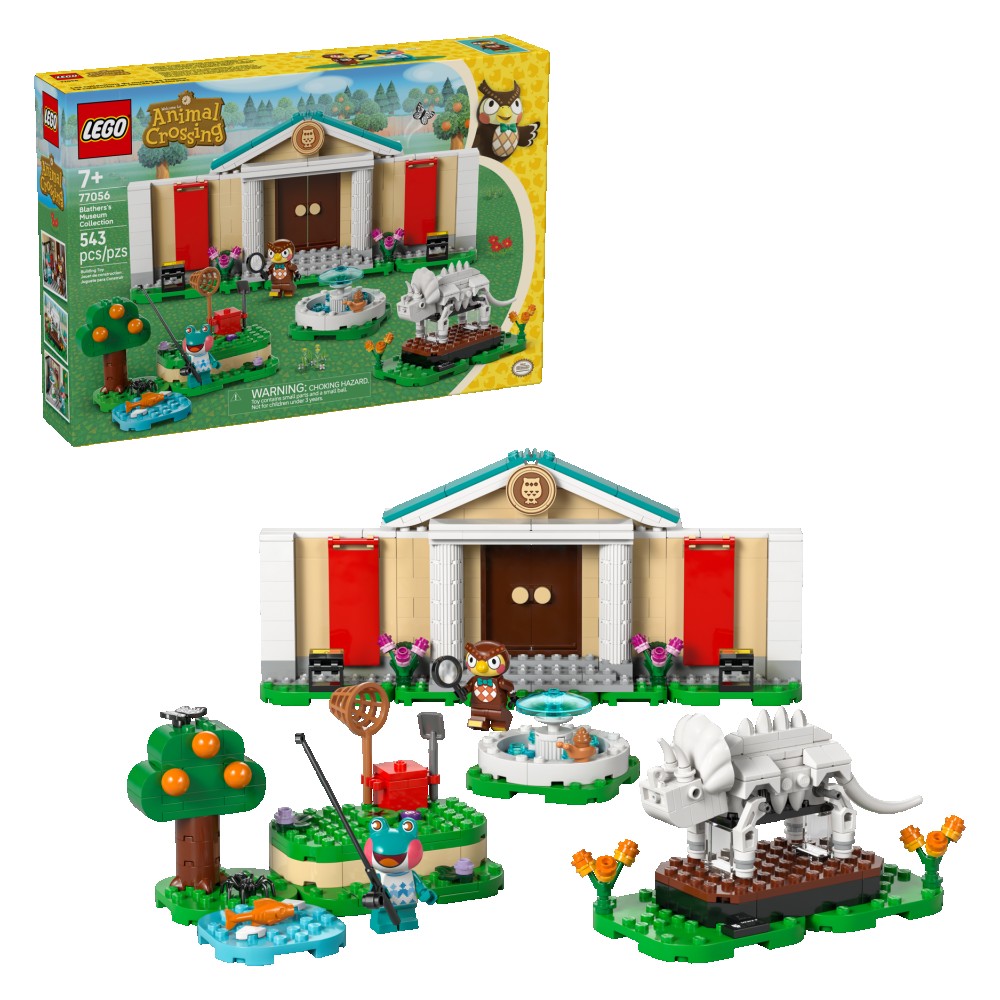 Lego Animal Crossing La collezione del museo di Blatero 77056