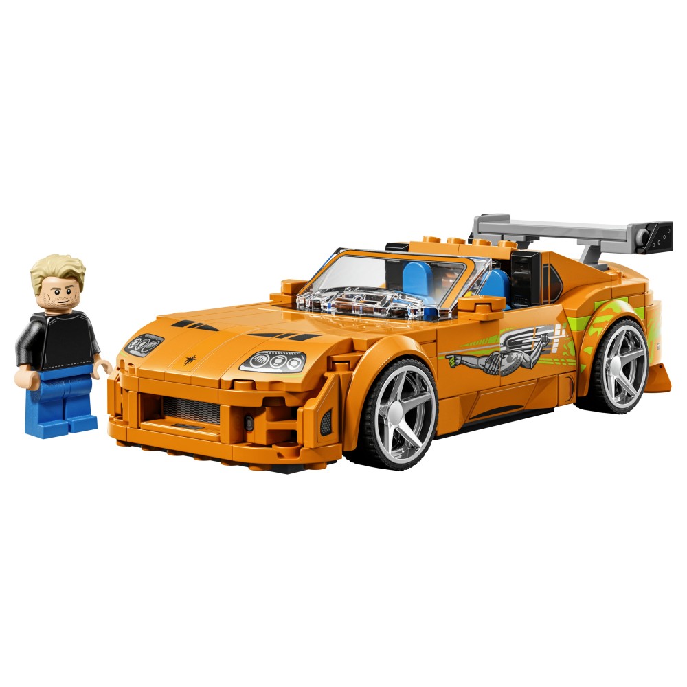 LEGO Speed Champions 77260 The Fast and The Furious Toyota Supra MK4, Macchina Giocattolo con Minifigure, Regalo STEM da 10+ - 77260