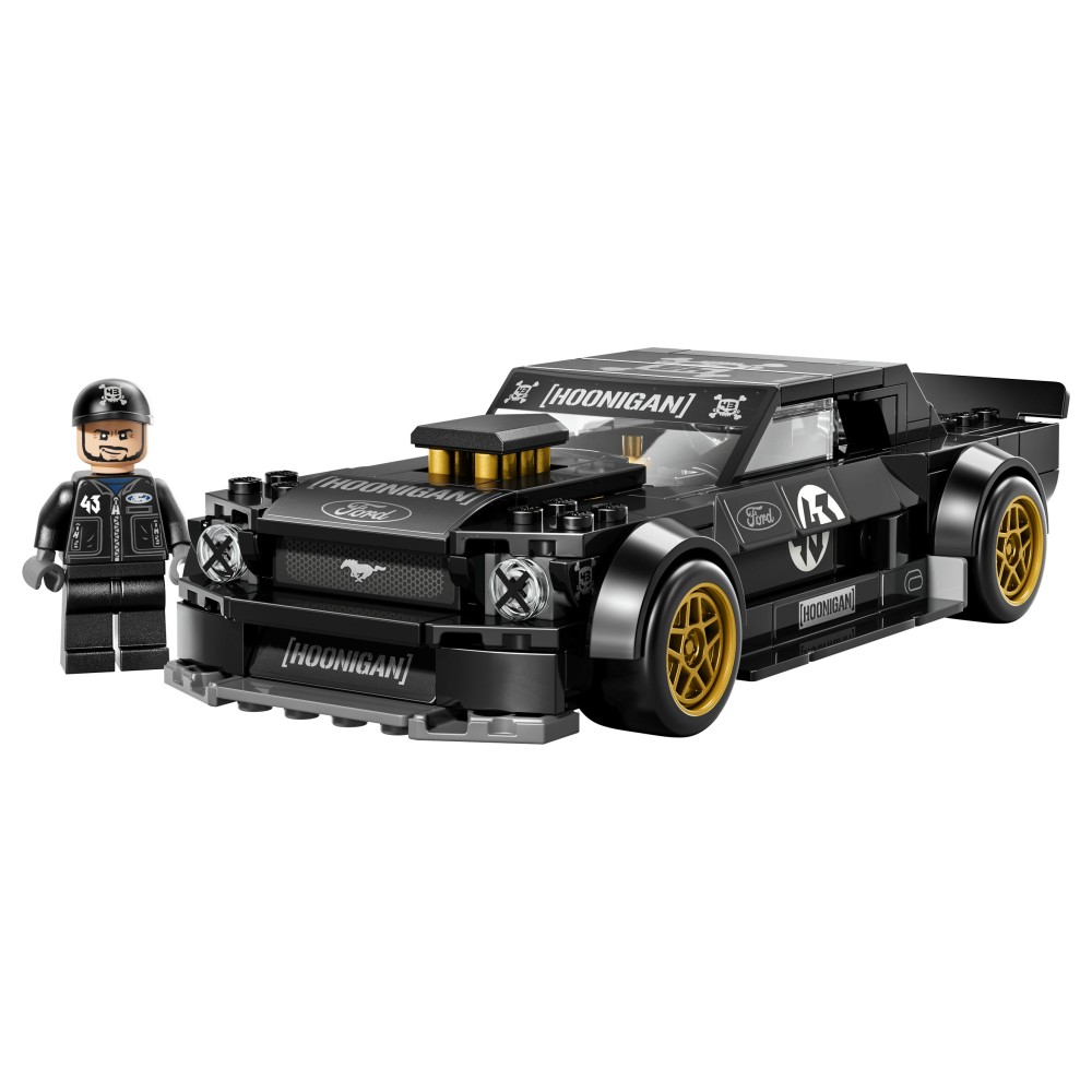 LEGO Speed Champions 77262 Ford Mustang ‘65 Hoonicorn V1 di Ken Block, Macchina Giocattolo con Minifigure, Regalo Bambini 9+ - 77262