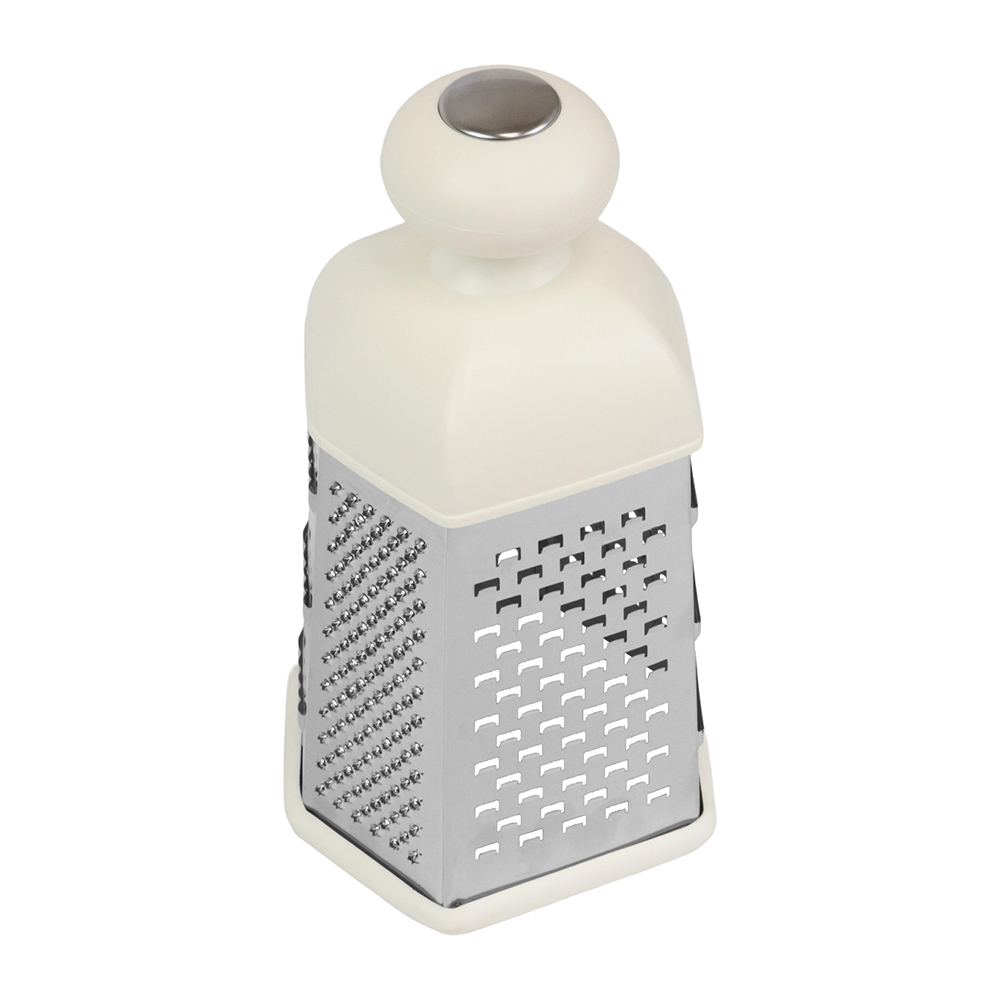 Grattugia da Cucina 6 Lati in Acciaio Inox Altezza 22cm