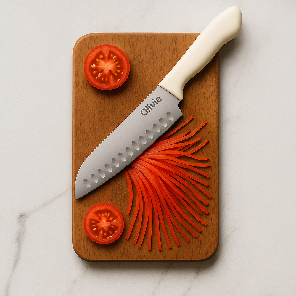 08441 coltello da cucina professionale in acciao inox 17cm 5 Rasoigoodfellas Coltello da cucina professionale in Acciao Inox 17cm - immagine 5