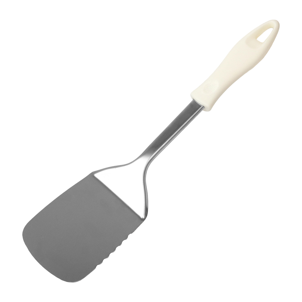 Paletta Piatta da Cucina in Acciaio Inox 32x8cm