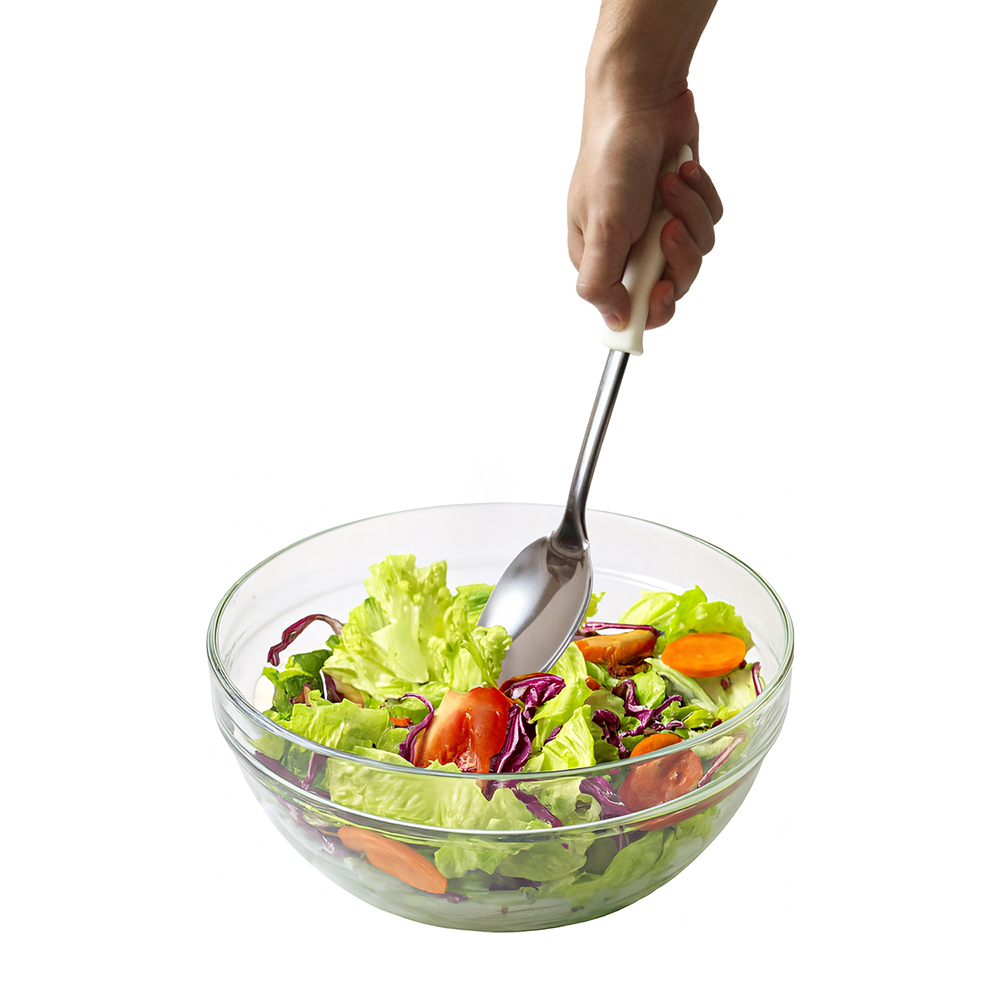 Cucchiaio da cucina in acciaio inox 30x7,1cm - immagine 2