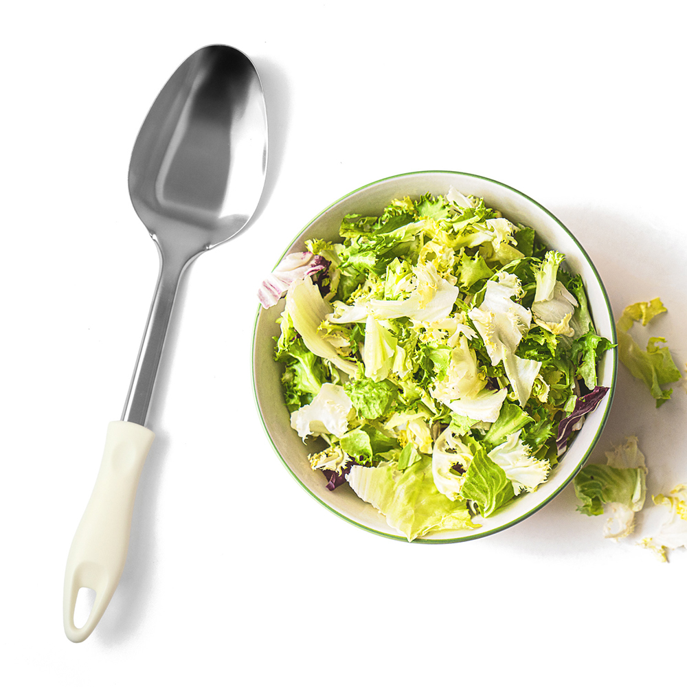 Cucchiaio da cucina in acciaio inox 30x7,1cm - immagine 4