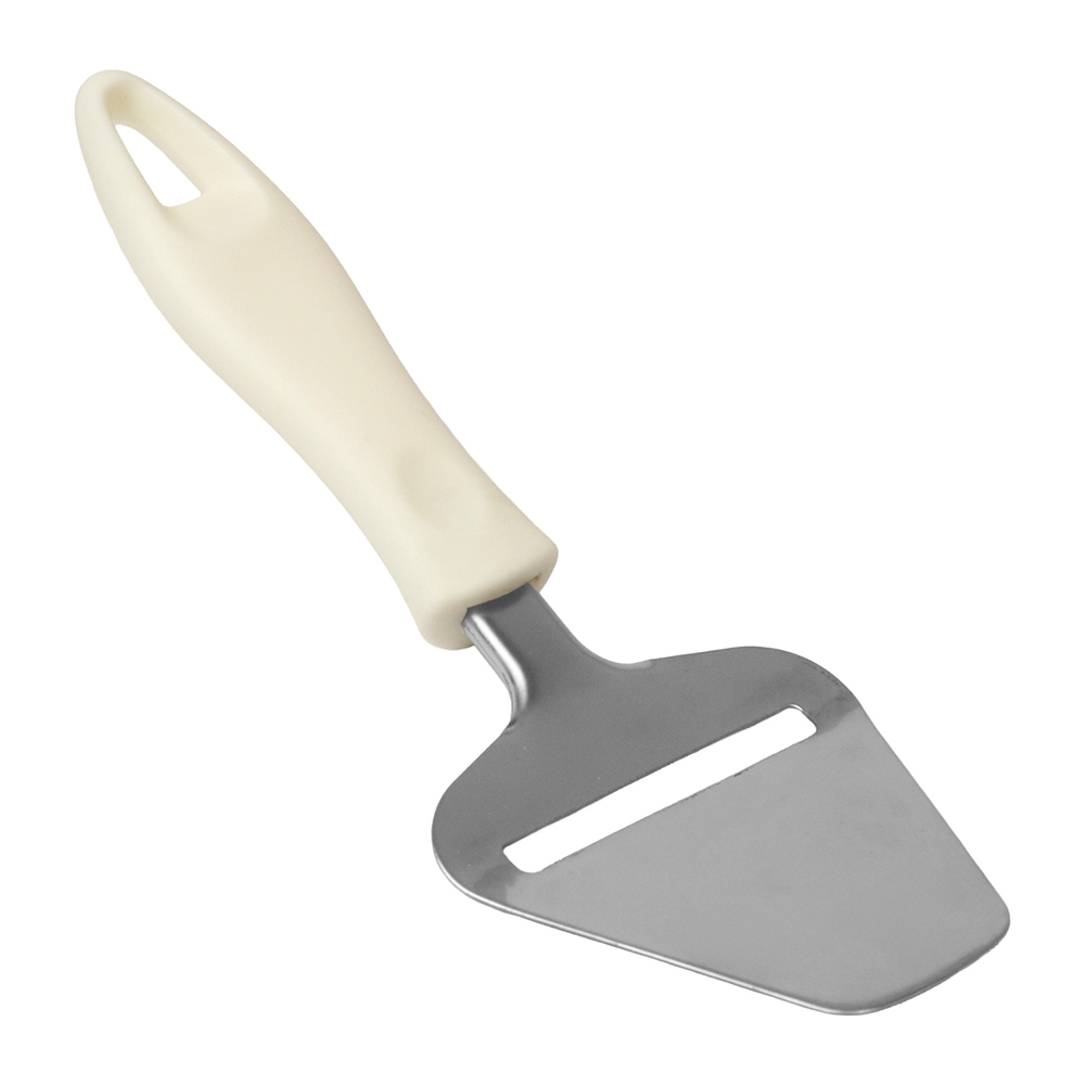 Affetta Formaggio in Acciaio Inox con manico PP avorio 21x7,3cm
