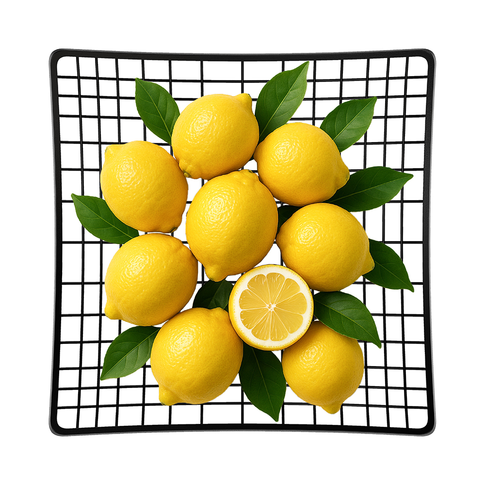 Porta frutta moderno in acciaio verniciato nero 28,5x28,5cm - immagine 4