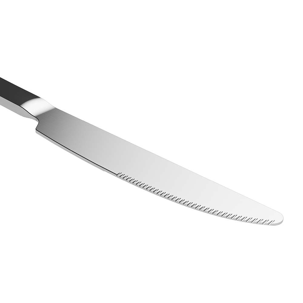 Coltelli da tavola in acciaio inox 23,5cm 3 pezzi - immagine 6