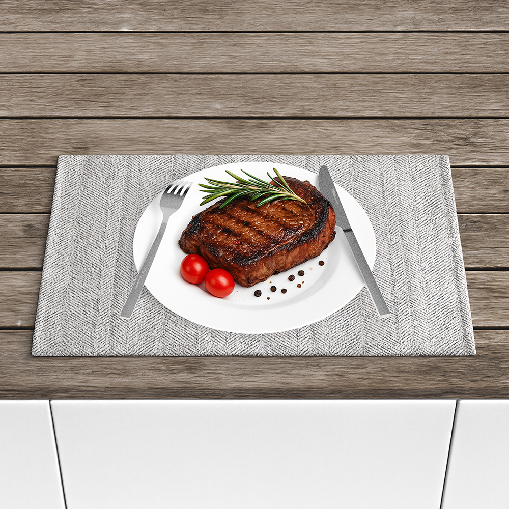 Coltelli da tavola in acciaio inox 23,5cm 3 pezzi - immagine 7