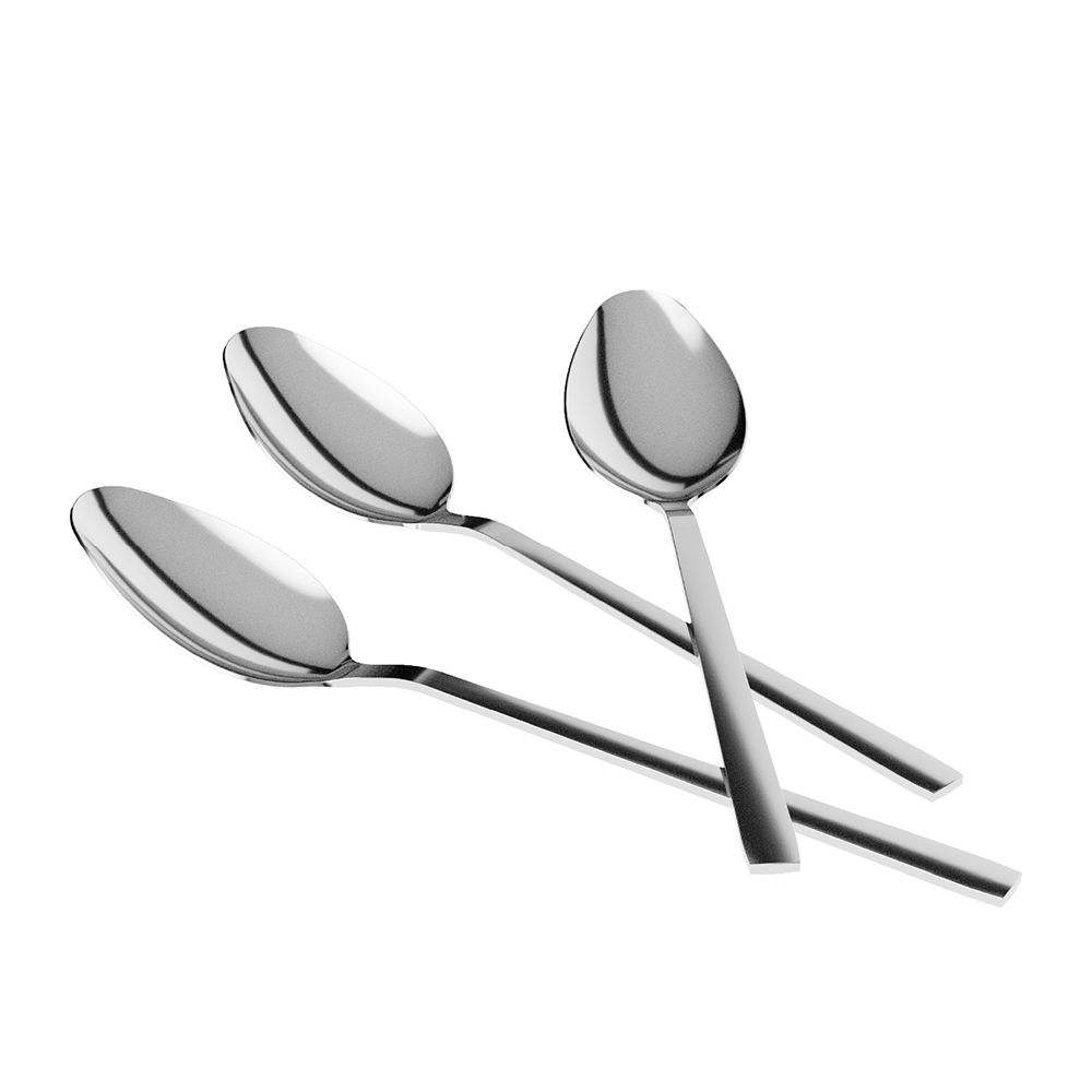 Cucchiai da Tavola 21cm in Acciaio  18 10 3 pezzi