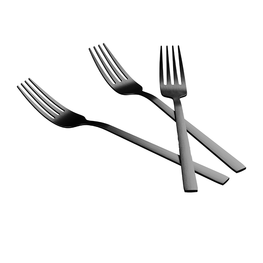 Forchette da Tavola 21cm in Acciaio Inox 18 10 finitura opaca 3 pezzi