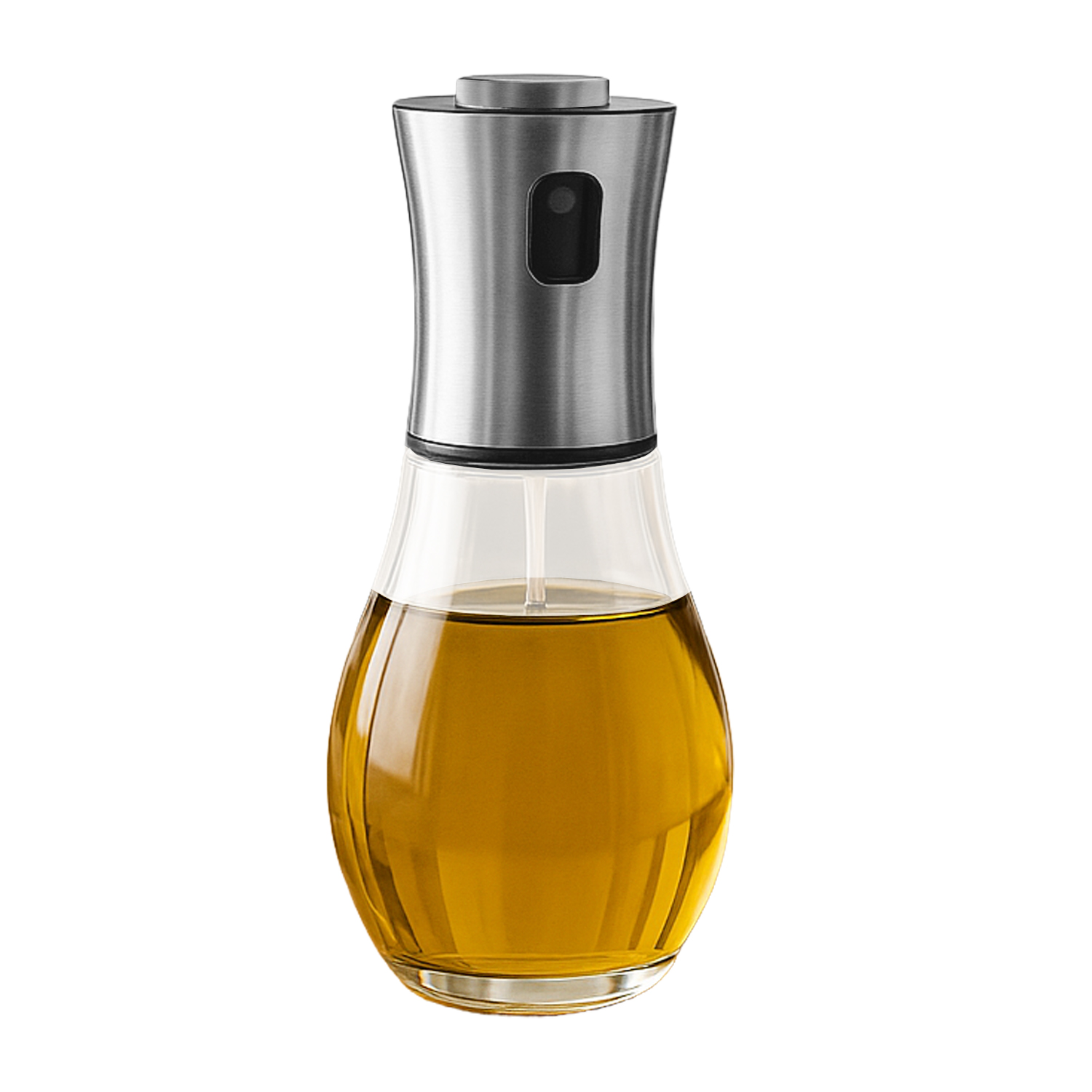 Oliera Spray antigoccia in Vetro e Acciaio Inox 170ml