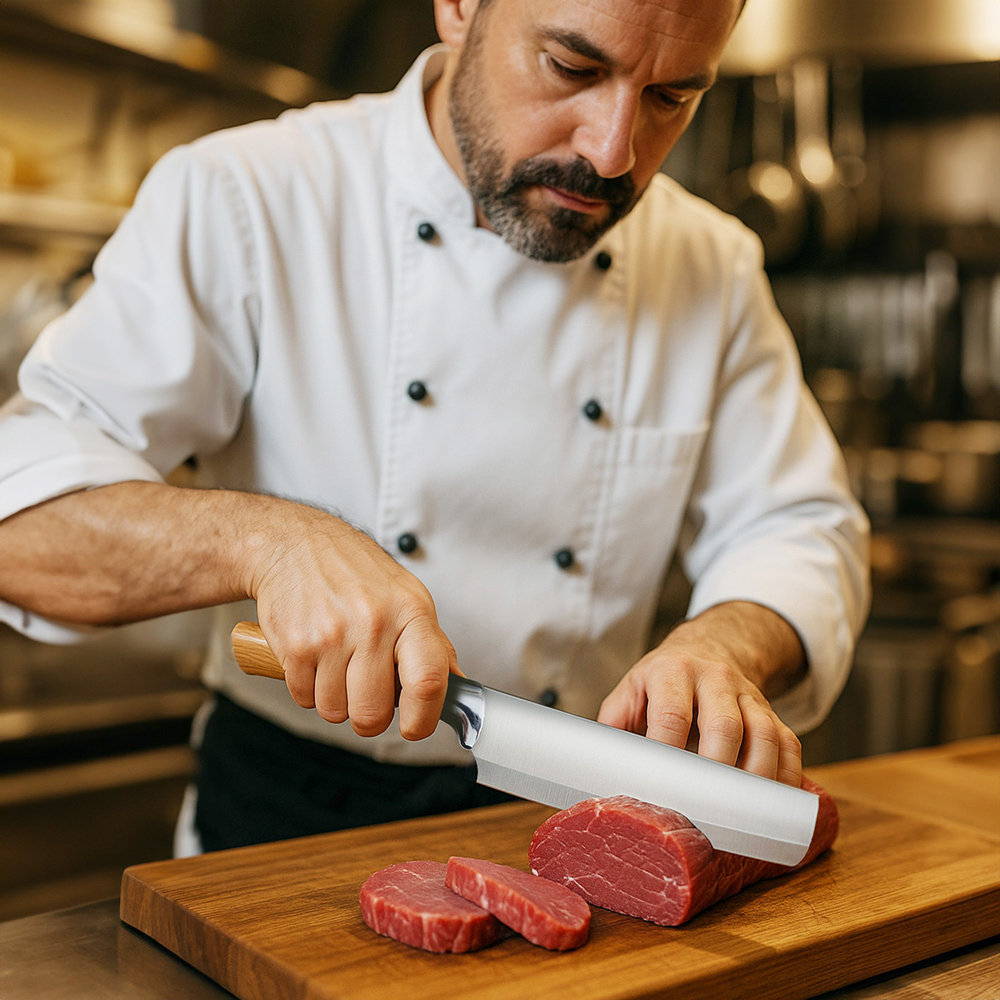 Mannaia da cucina Lama 20cm in Acciao Inox - immagine 2