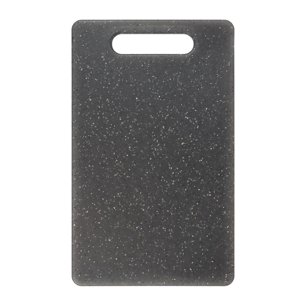 Tagliere da cucina antigraffio in PP Nero 25x15cm spessore 8 mm