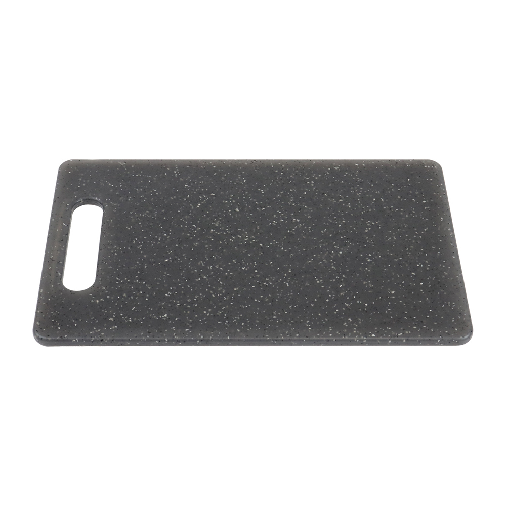 Tagliere da cucina antigraffio in PP nero 25x15cm spessore 8 mm - immagine 5