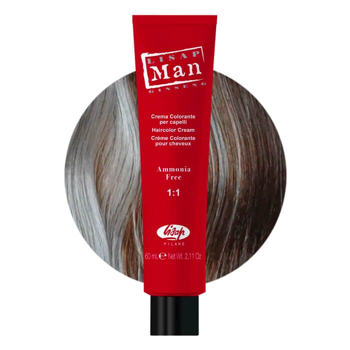 Lisap Man crema colorante per capelli biondo scuro 60ml