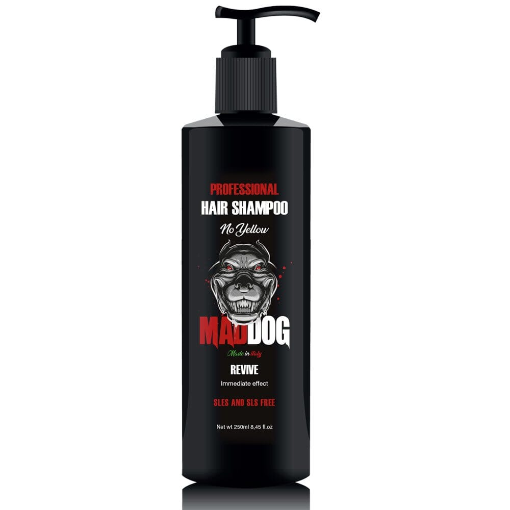 Mad Dog shampoo capelli no Yellow no SLES e SLS 250ml