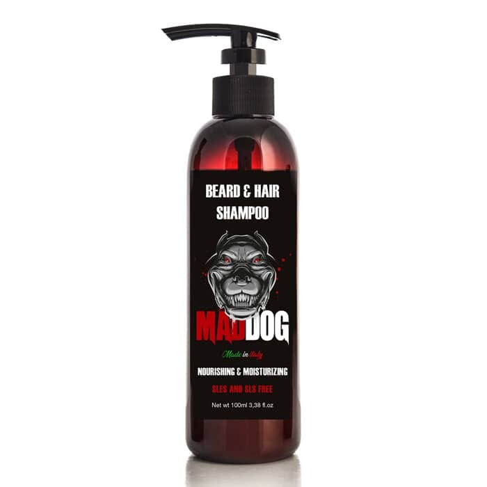 Mad Dog shampoo barba e capelli no SLES e SLS 100ml