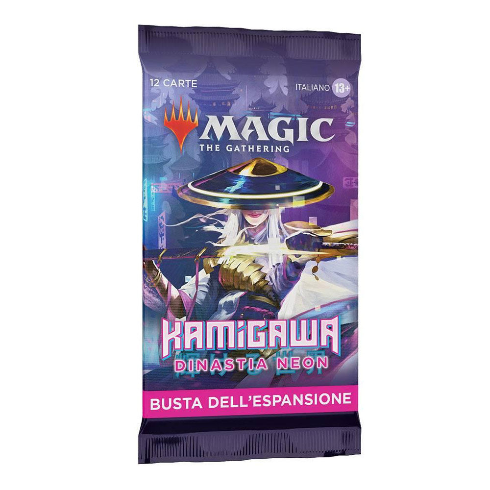 Magic: The Gathering Kamigawa Dinastia Neon Set Booster Pack 1 busta ITA