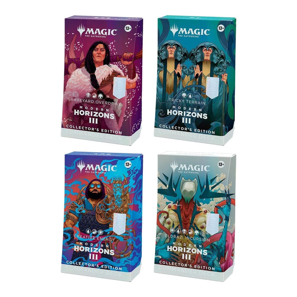 Magic: The Gathering Modern Horizons 3 Collector's Edition Commander Bundle 4 mazzi ENG