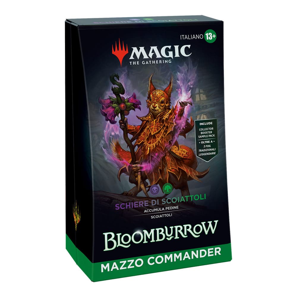 Magic: The Gathering Bloomburrow Schiere di Scoiattoli Commander Deck ITA