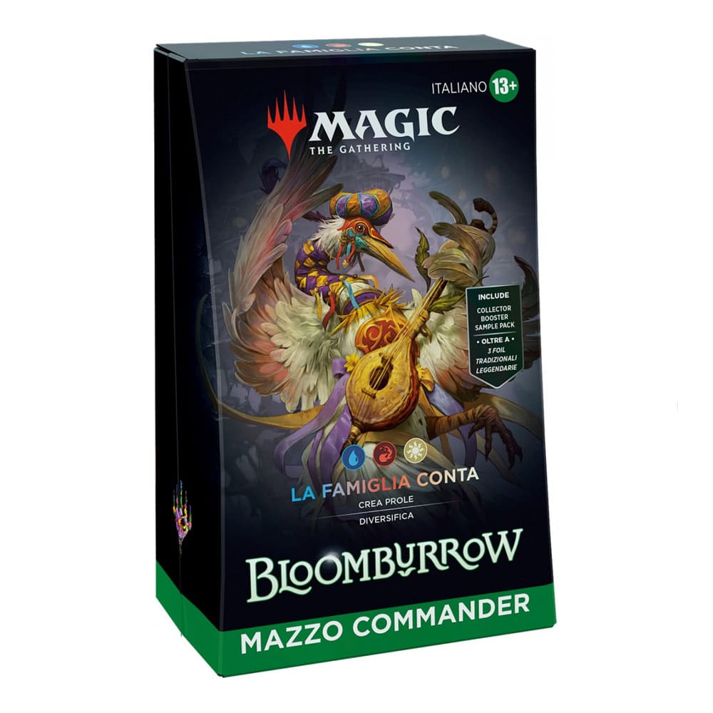Magic: The Gathering Bloomburrow La Famiglia Conta Commander Deck ITA