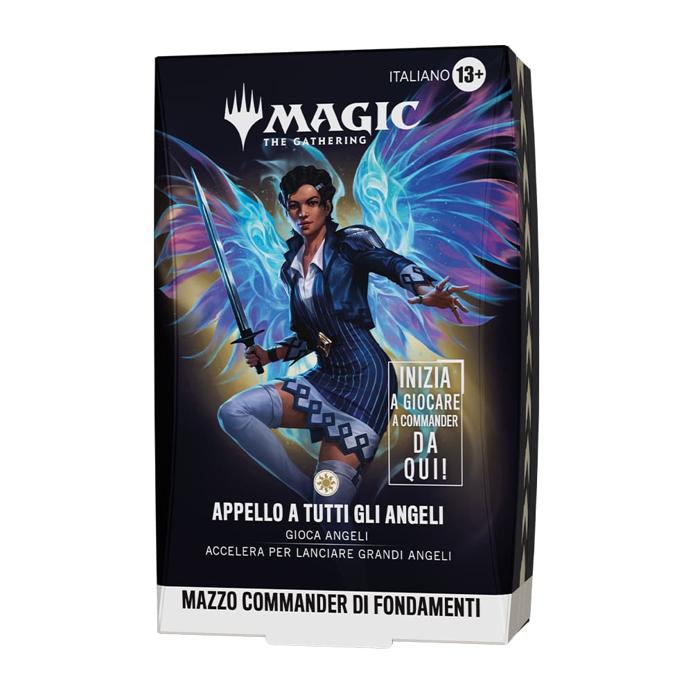 Magic: The Gathering Fondamenti Commander Deck Appello a tutti gli Angeli ITA