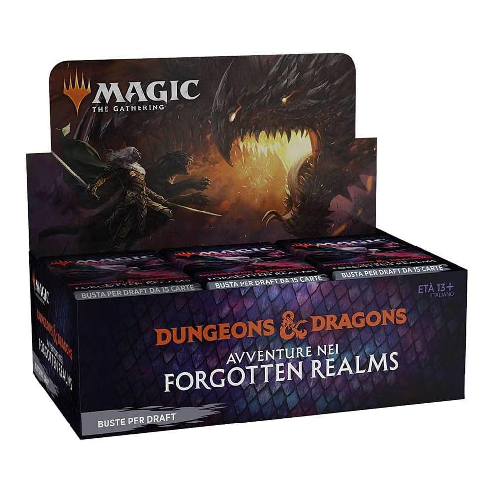 Magic: The Gathering Avventure nei Forgotten Realms Draft Booster Box 36 buste ITA