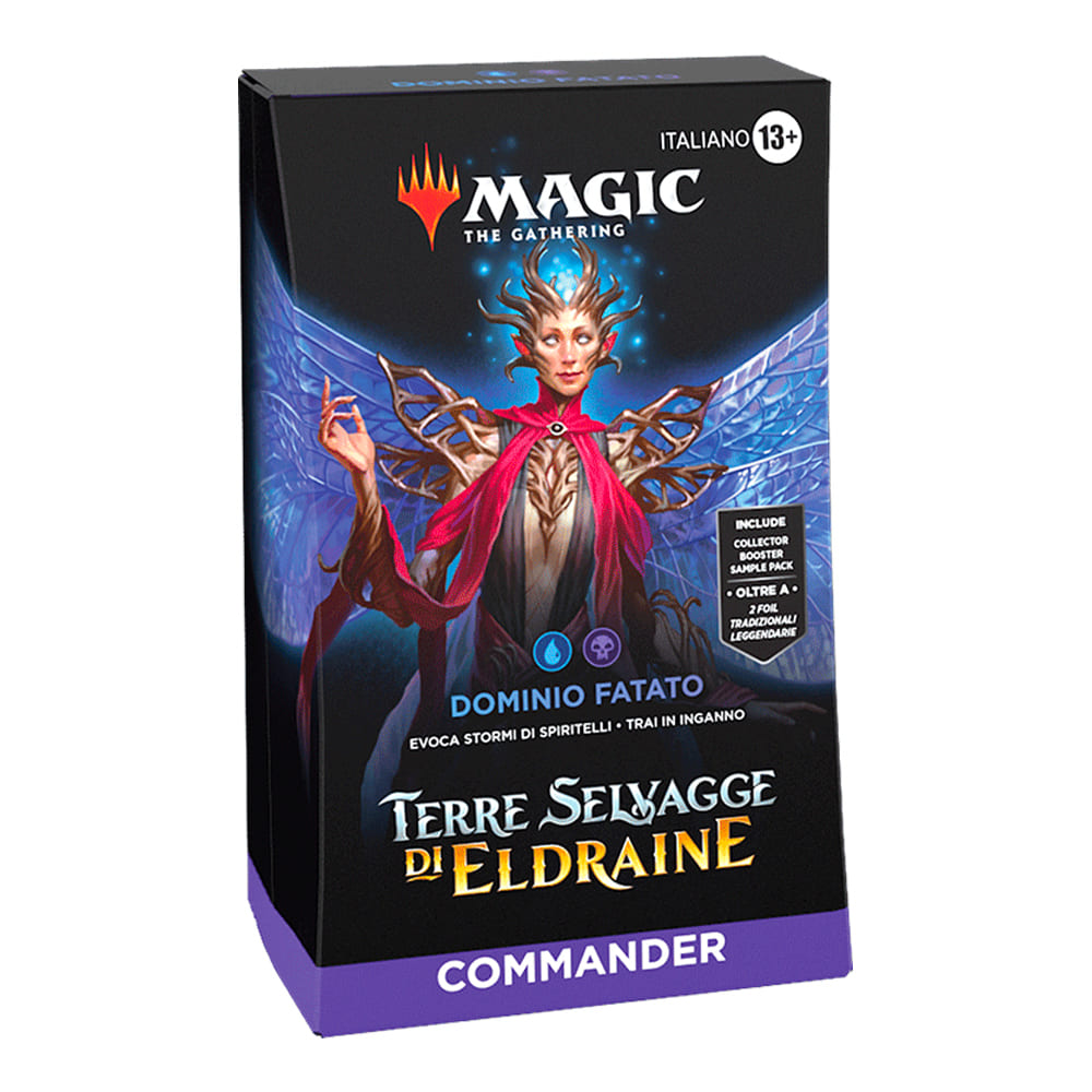 Magic: The Gathering Terre Selvagge di Eldraine Dominio Fatato Commander Deck ITA
