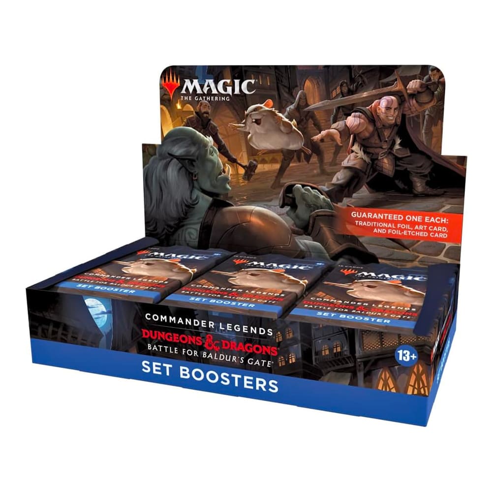 Baldur's Gate Set Booster Box - Magic: The Gathering Commander Legends Baldur's Gate Set Booster Box 18 buste ENG