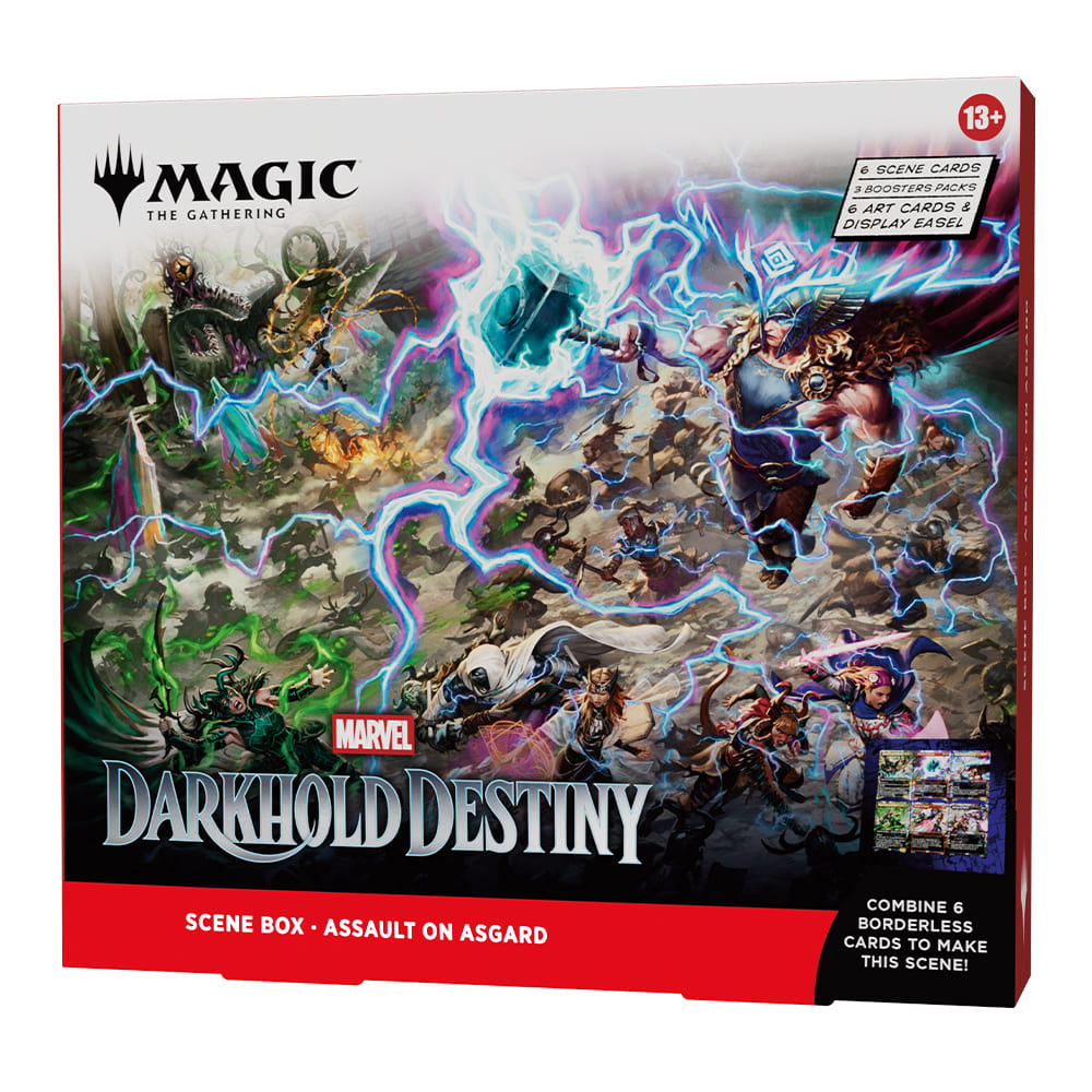 Magic: The Gathering Marvel: Darkhold Destiny Scene Box Assault on Asgard ENG