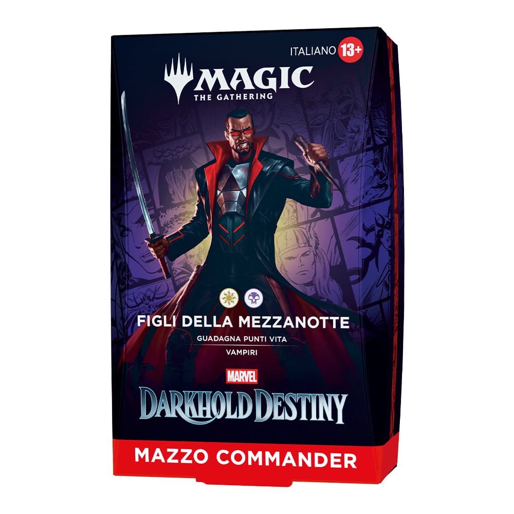 Magic: The Gathering Marvel: Darkhold Destiny Commander Deck Figli della Mezzanotte ITA