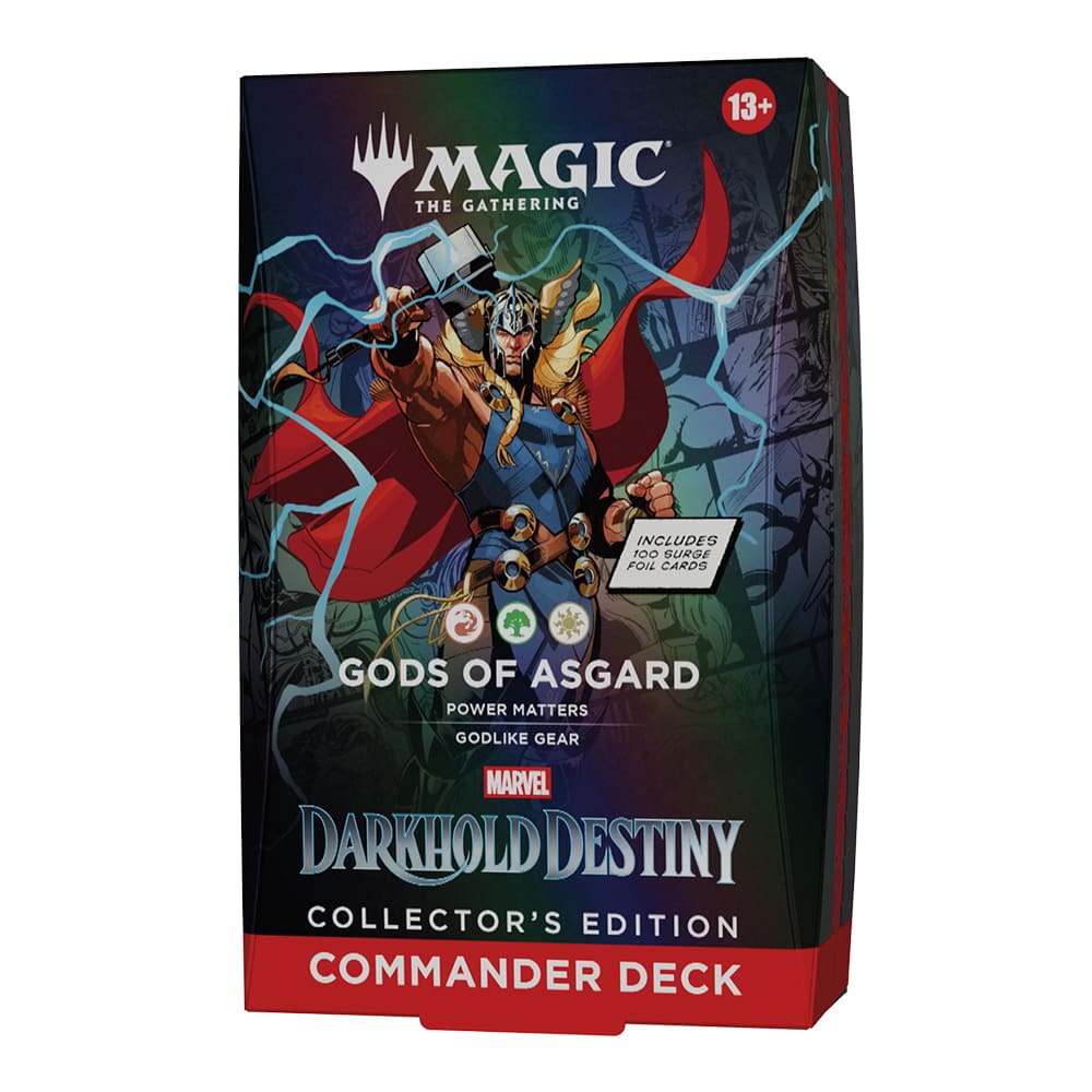 Magic: The Gathering Marvel: Darkhold Destiny Collector Commander Deck Gods of Asgard ENG