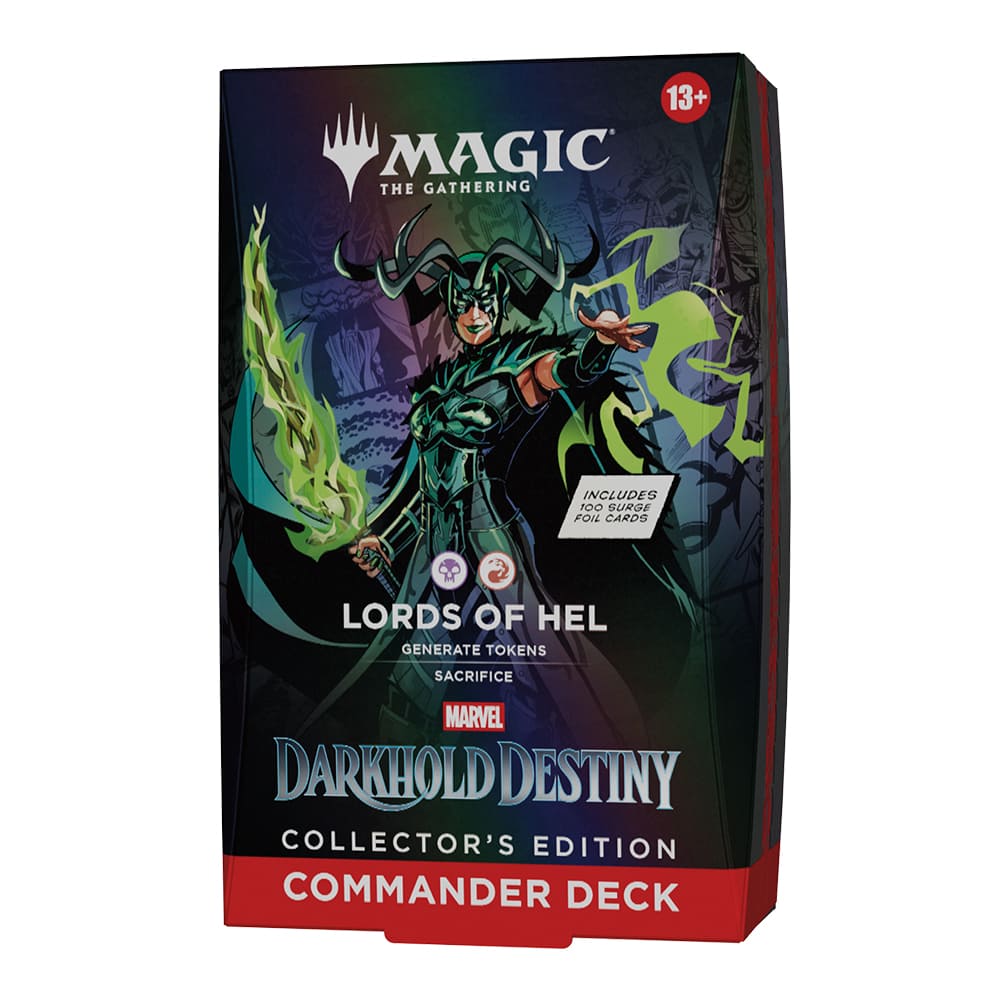 Magic: The Gathering Marvel: Darkhold Destiny Collector Commander Deck Lords of Hel ENG